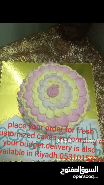 Yammy fresh customized cakes