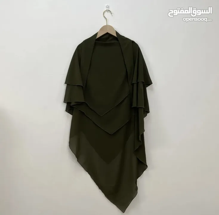 Double layer khimar 3in1 praying jilbab