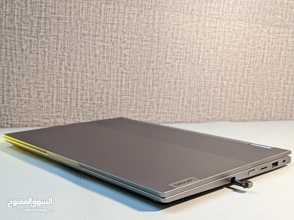 جهاز لينوفو : Lenovo ThinkBook 14s yoga  الجهاز (2in1) يعني بتحول لتابلت