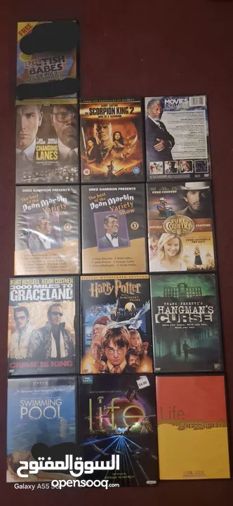 19 Original DvDs for COLLECTORS   (اوروبي/امريكي) اغلبهم جديد اصلي افلام