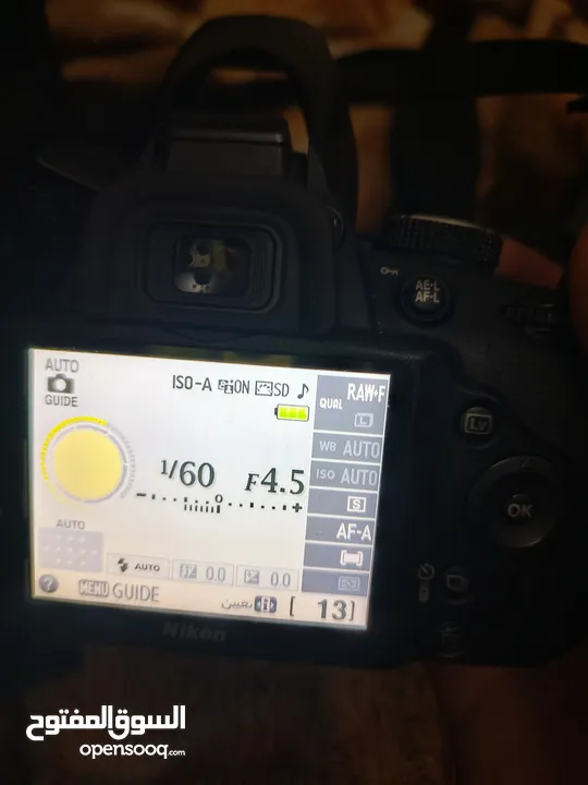 كاميرا نيكون 3200 تصوير احترافي وسهوله بل استخدام لل مبتدئين