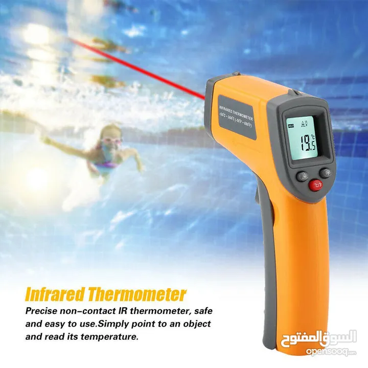 ميزان حرارة لايزر (ليس طبي) ZOYI Digital Precise Handheld Infrared Temperature L