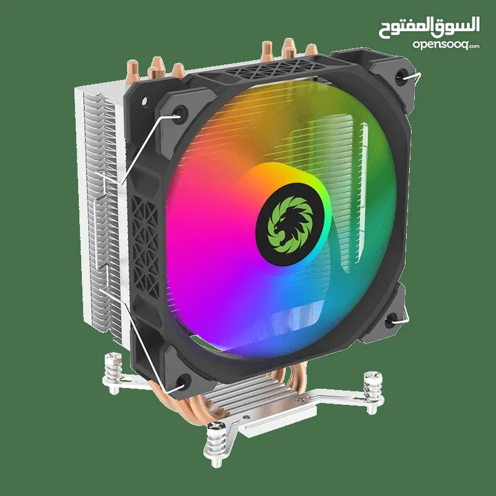 مروحة تبريد معالج PC بيسي كمبيوتر جيماكس تجميعة  Gamemax Ice Blade CPU Cooling