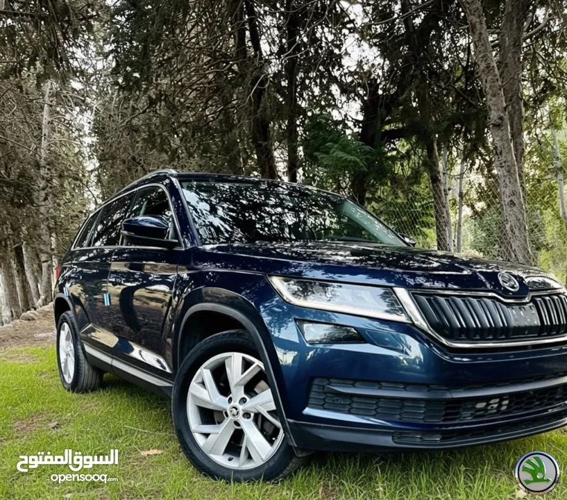 سكودا كودياك 2017 مفلل مع بانوراما ودفع رباعي ترخيص وتامين شامل ساري للبيع او البدل