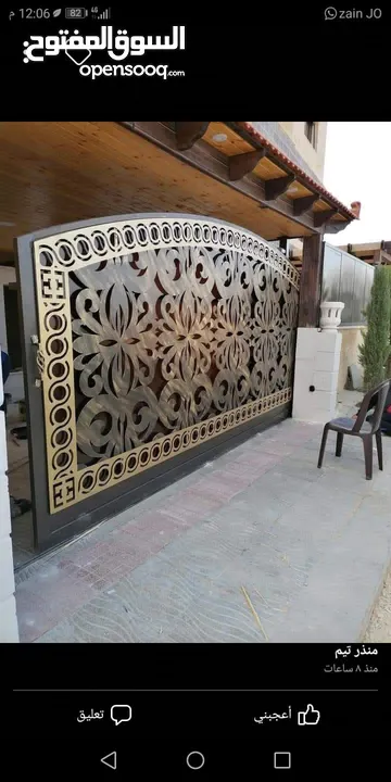 فني حداده لكافه اعمال الحداده والديكور وكافه اعمال الصيانه