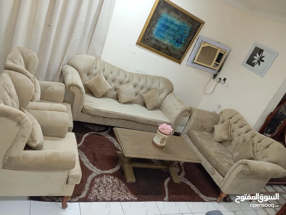 new condition seven seater sofa set available for sell