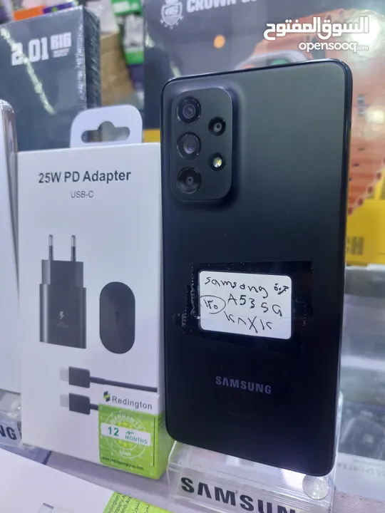 جهاز  فحص فل نظافة Samsung  A53 5G 128g / 256g 16ram مع بكج هدايا