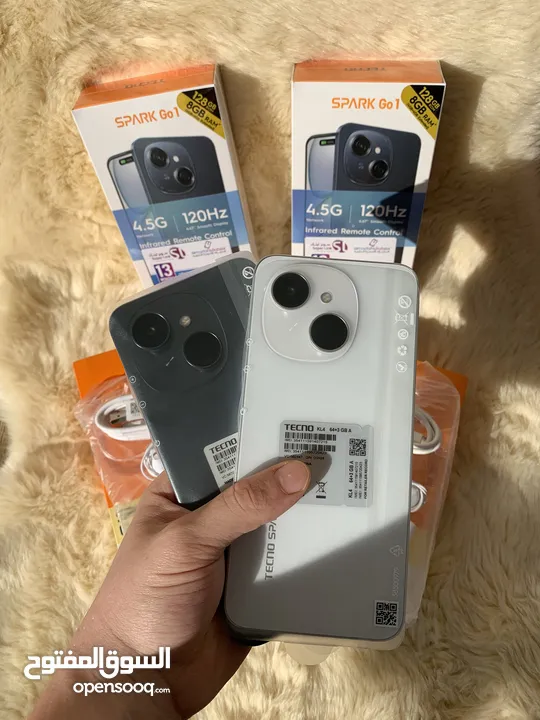شبيه الايفون تكنو سبارك g1 128 جيجا الرام 4GB+4GB كفالة 13 شهر على الجهاز طبعا جديد مع مرفقاته