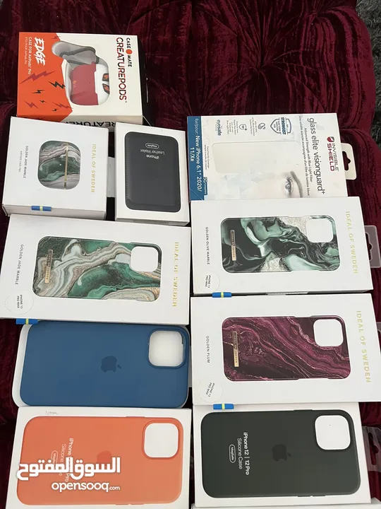 محفظه ابل و كفرات ايفون 13 برو ماكس و 12 برو و برو ماكس جديده فقط