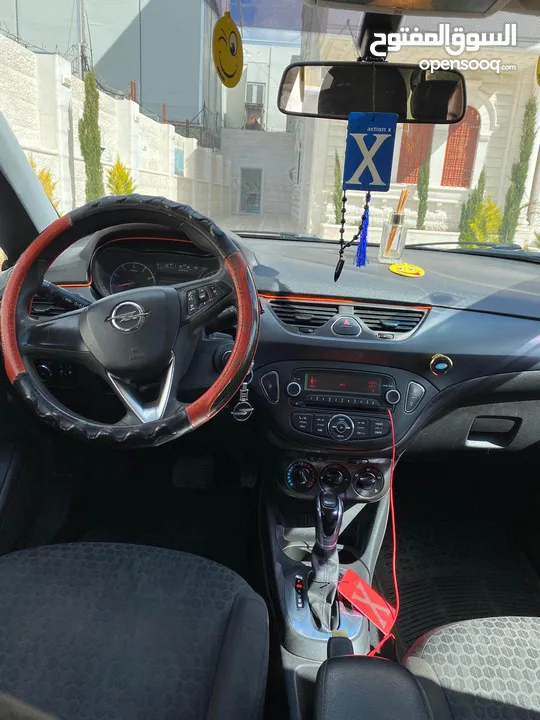 اوبل كورسا 2016 ماتور 1400 بنزين  سياره اقتصاديه خاليه من الضربات