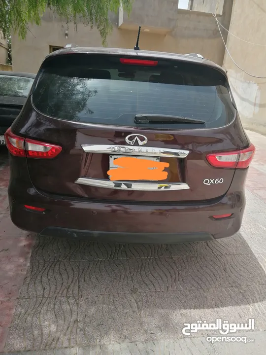 انفينيتي QX60  موديل 2015 فل الفل للبيع قطع بدون تنازل