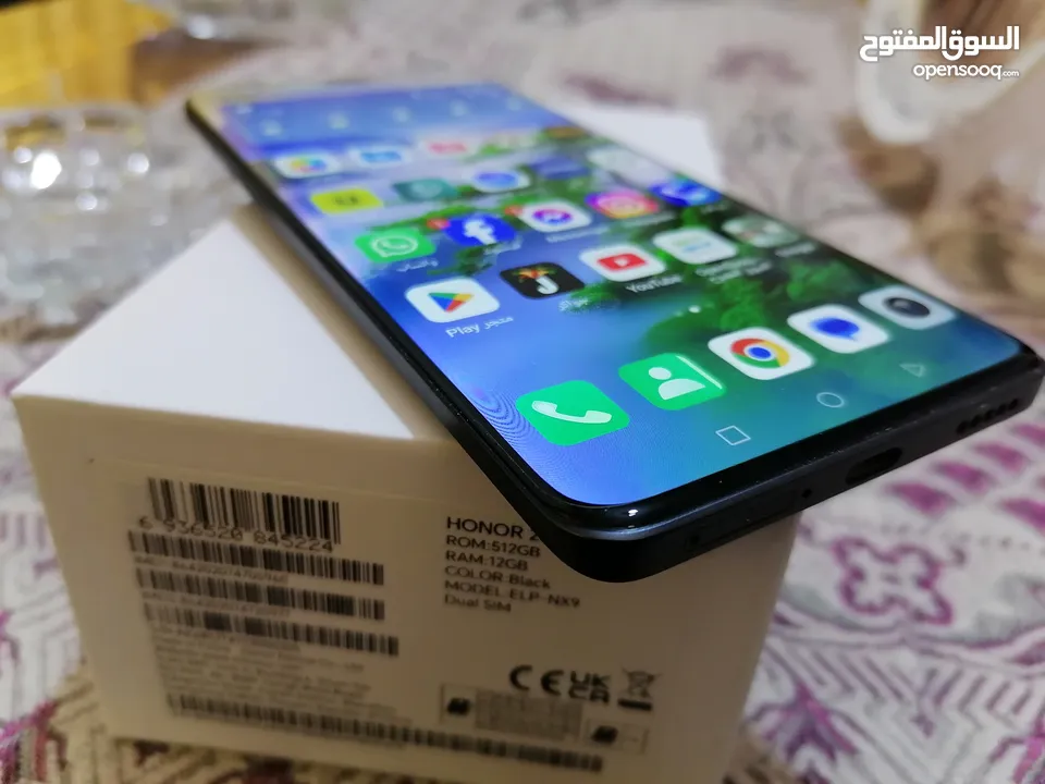 للبيع موبايل Honor 200 pro شبه وكالة كأنه جديد