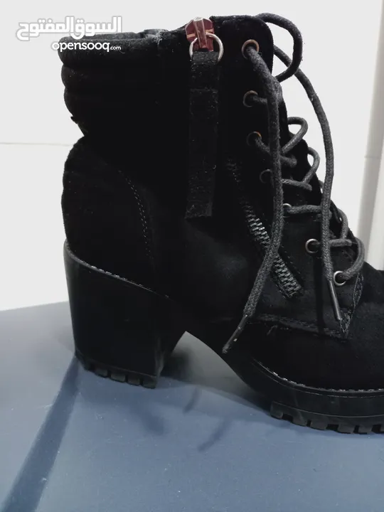 black boots