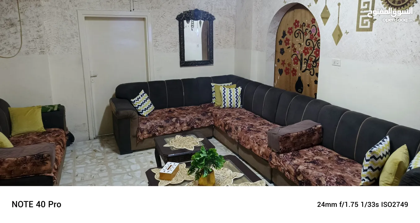 للبيع بداعي السفر  طقم كنب للبيع