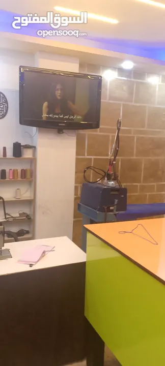محل دراي كلين ومخيطه للبيع