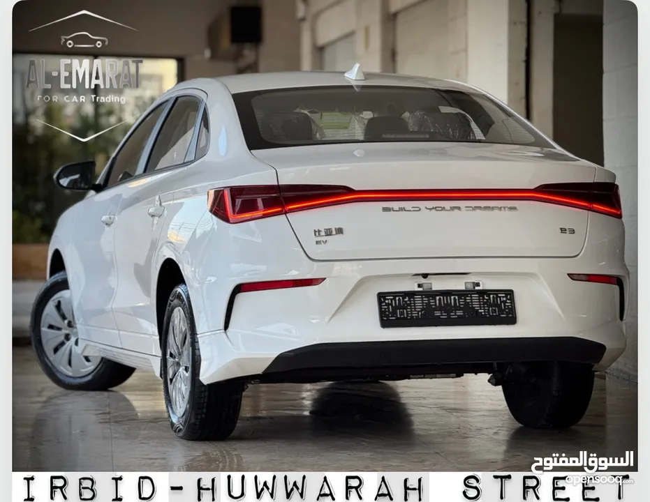 BYD E3 2023 عداد زيرو حصرياااا وبسعر حررررق تقطع 350 كم بالشحنة الواحدة عرض والكمية محدودة