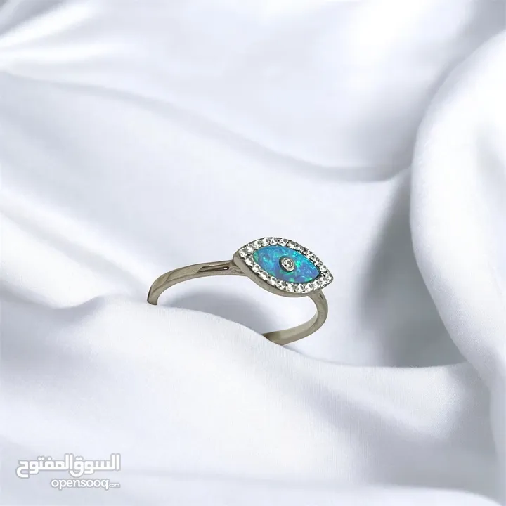 خواتم فضة أصلي مختوم s925 ، موديلات حديثة ، نمر مختلفة