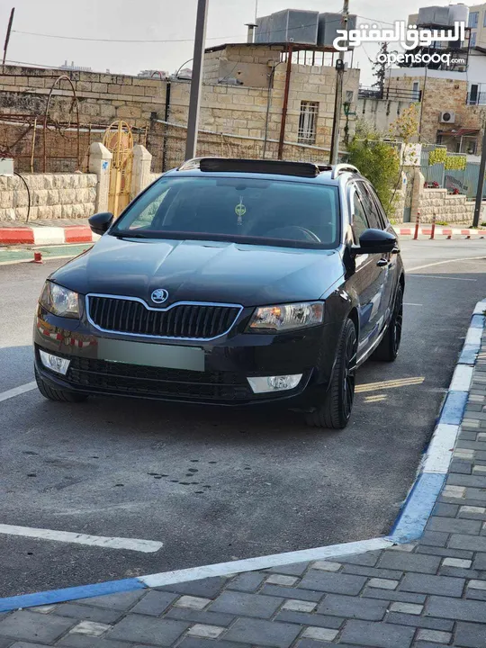 سكودا اوكتافيا ستيشن ترخيص 2016 متور 2000 بوية شركة فتحة بانوراما