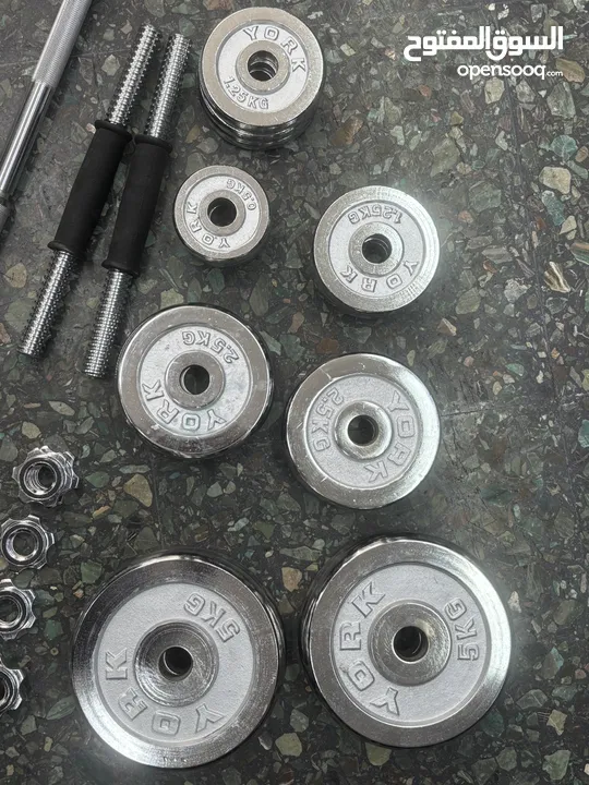 حقيبة أوزان كروم 55 KG الأكثر مبيعاً بالأردن
