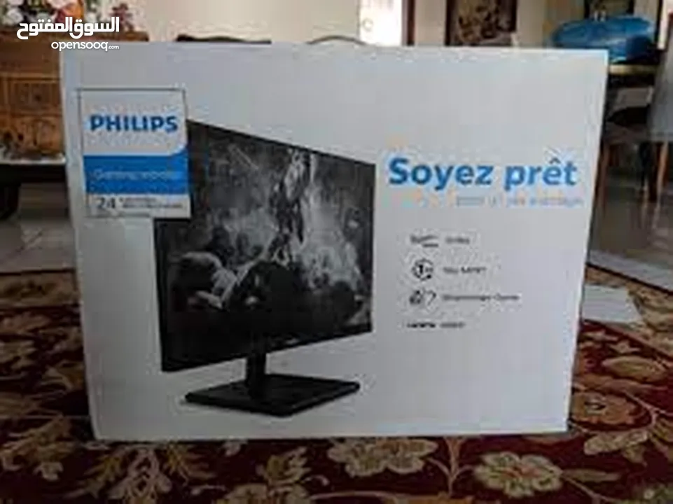 PHILIPS GAMING MONITOR SOYEZ PRET 144Hz 24 INCH شاشة جيمنج 24 إنش من فيلبس