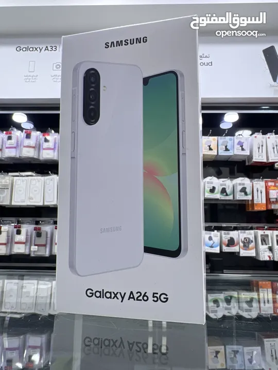 Samsung A26. 5G (128 GB / 6 RAM) سامسونج الجديد A26  عرض لفترة محدودة  كفالة الوكيل سنة كاملة في JOR