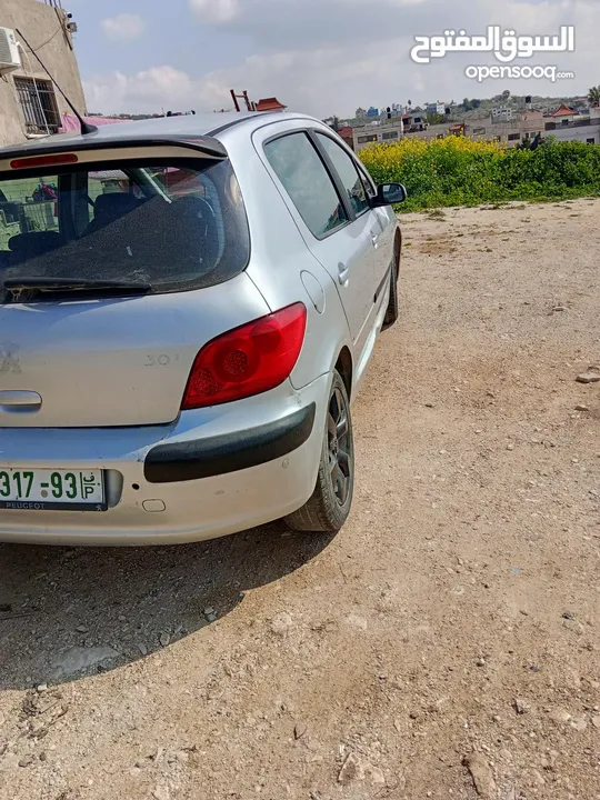 بيجو 307 ماطور 1600 اتومات موديل 2008