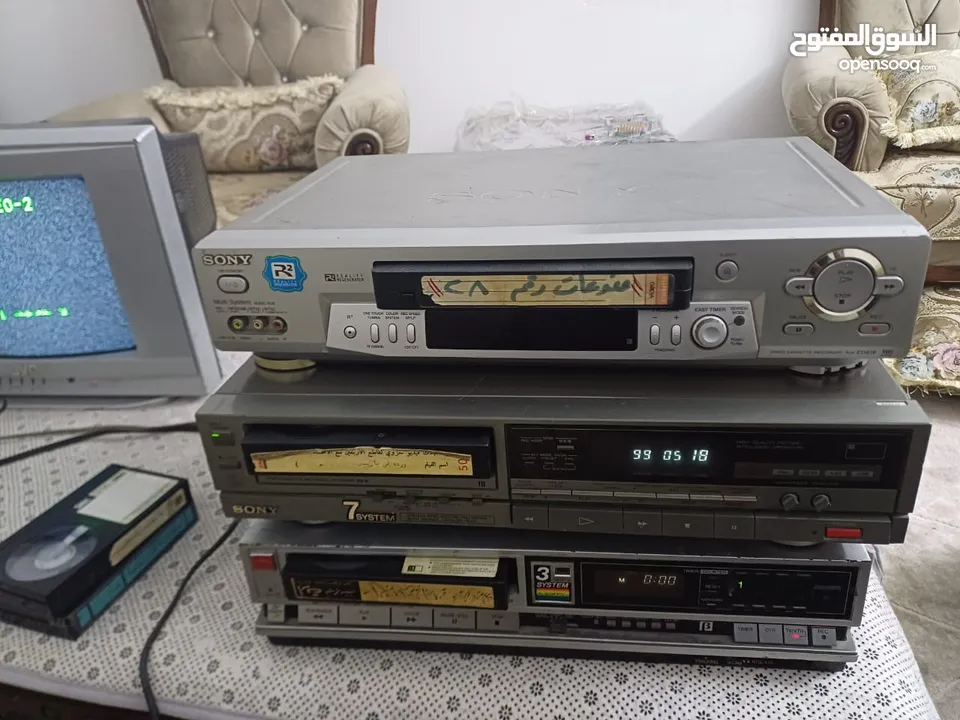 تحويل الشريط فيديو بيتاماكس HD VHS  REC  DVD