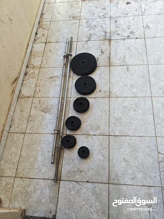بنش  تمارين مع  وزن مع بارين مستقيم