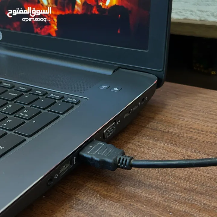 لابتوب الوحش HP ZBOOK G3، شاشة كبيرة 17.3، كارت شاشة خارجي، كور i7  فئة HQ، رام 8 كيكا ، SSD 256