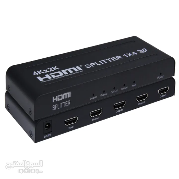 موزع HDMI أربعة مخارج