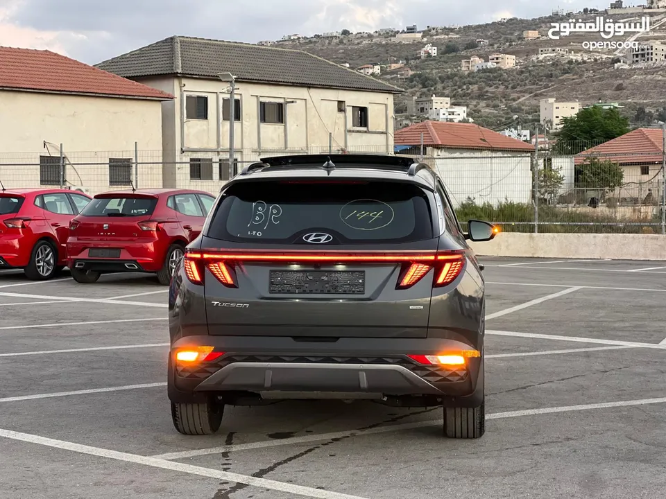 هونداي توسان/2023  HTRAC فل الفل فتحة سقف بانوراما  4x4 ///240Hp   ( Haybrid) 1600cc