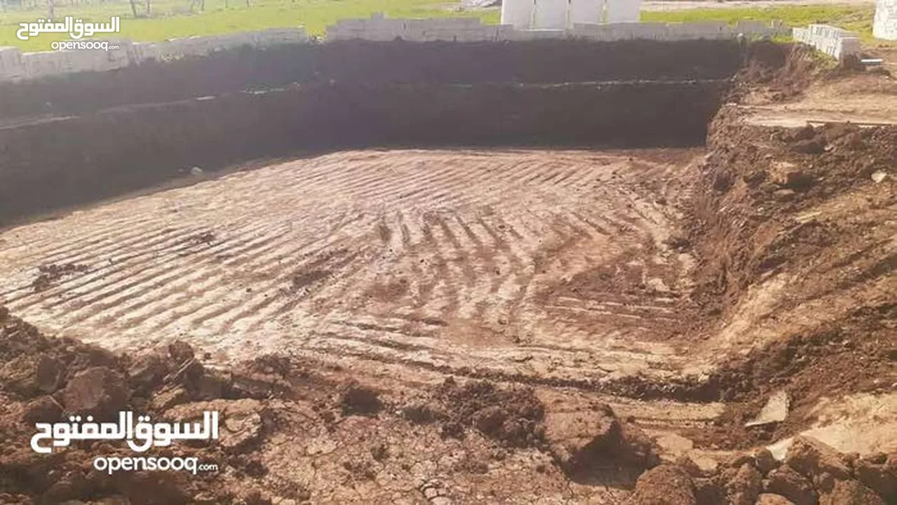 جرافة للايجار كافات أعمال الحفريات