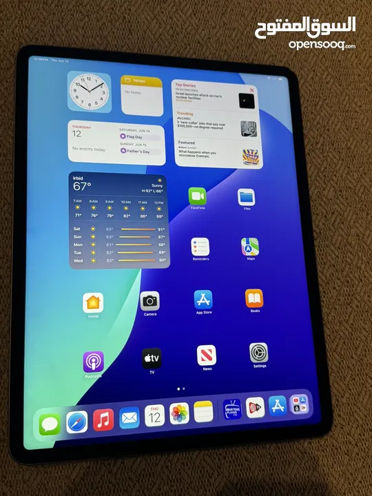 Ipad pro 12,9 M1..256G
