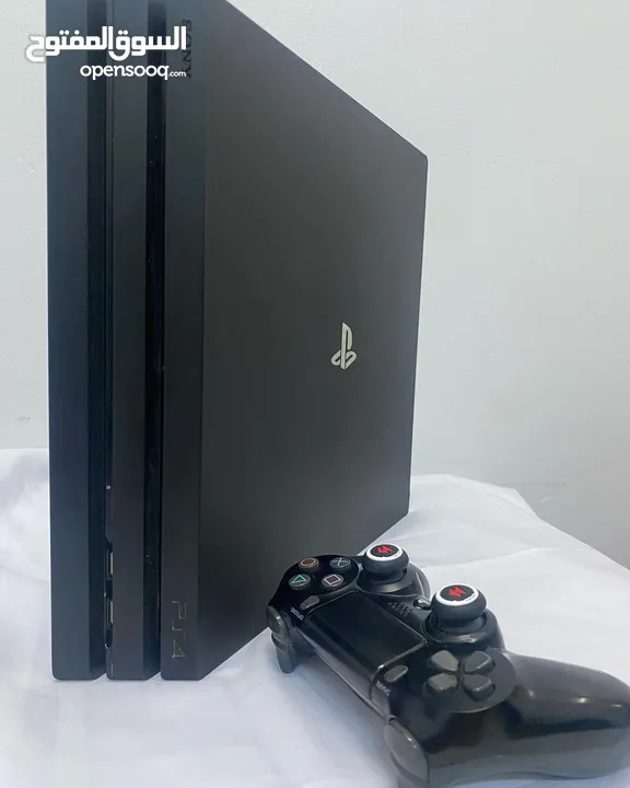 PS4 PRO 1 TB تبادل  مع حساب ببجي قوي فقط