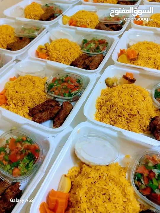 وجبات اطعام بتبداء من 25جنيه ومتاح كميات كبيرة وجبات لله وصدقات