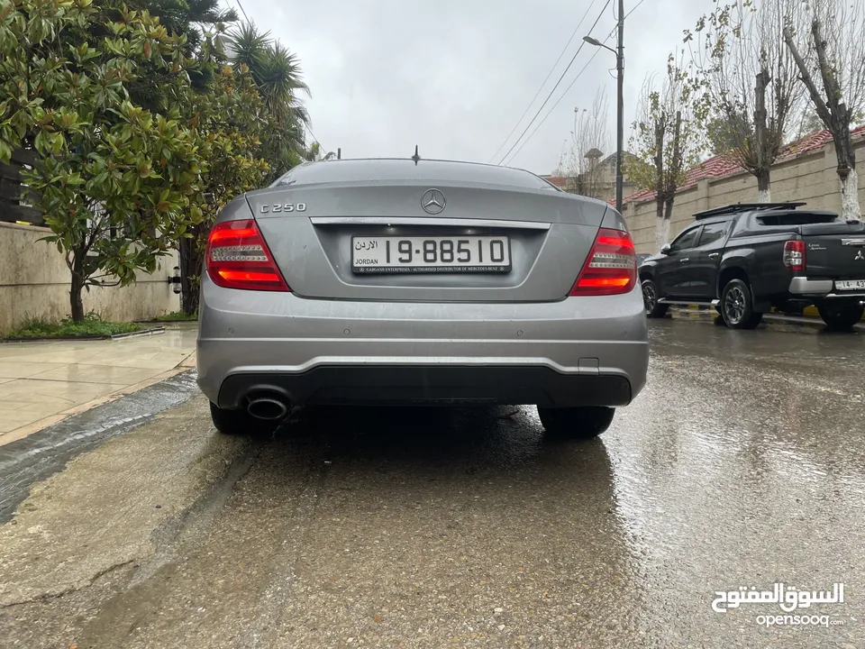 مرسيدس c250 صفر حوادث بحالة الشركة