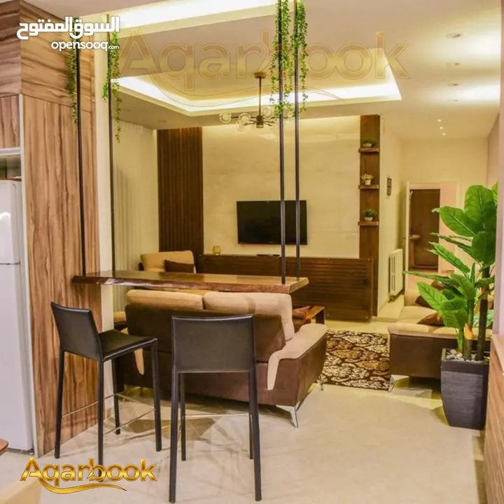 شقة من ضمن فيلا مفروشة للايجار في الطيرة