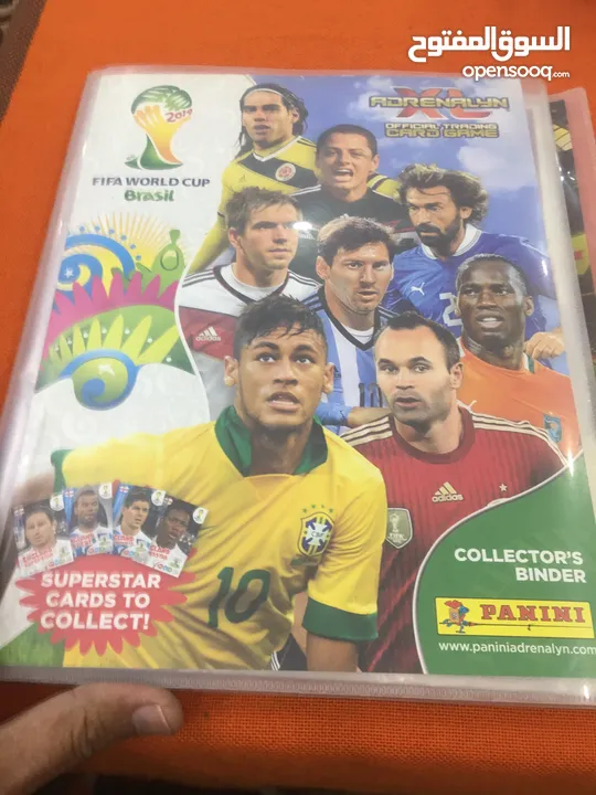 بطاقات رياضة رسمية panini and Topps