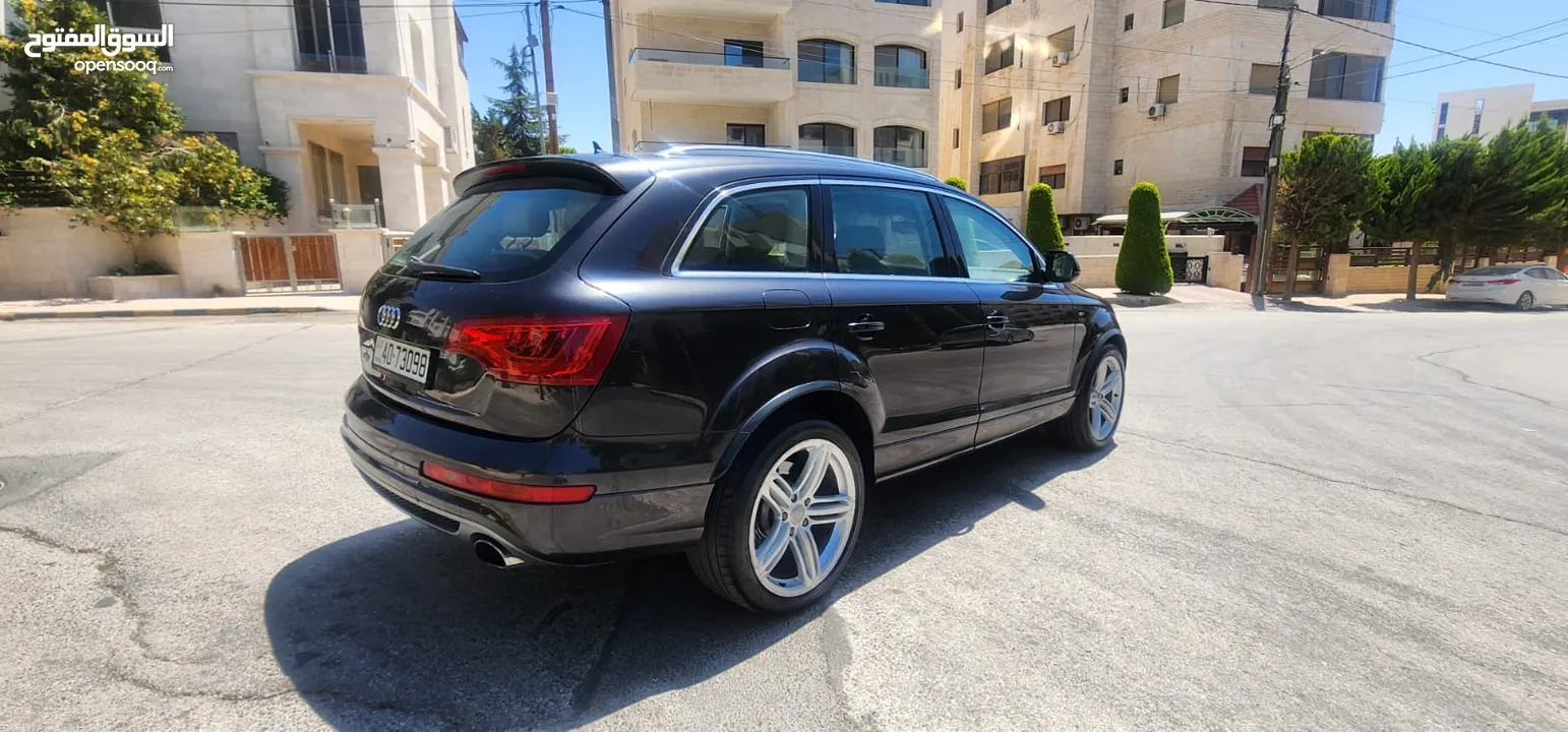 كاش أو اقساط من المالك AUDI Q7 2013 SLINE ممشى قليل 3.0cc سوبر تشارج فل كامل أعلى صنف فحص كامل