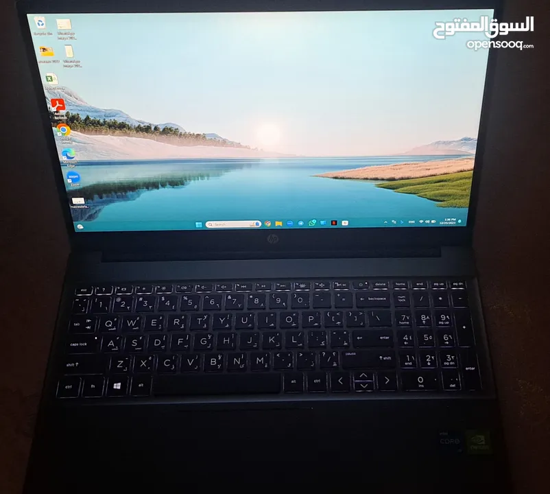 لاب توب HP Pavilion بحالة ممتازة للبيع