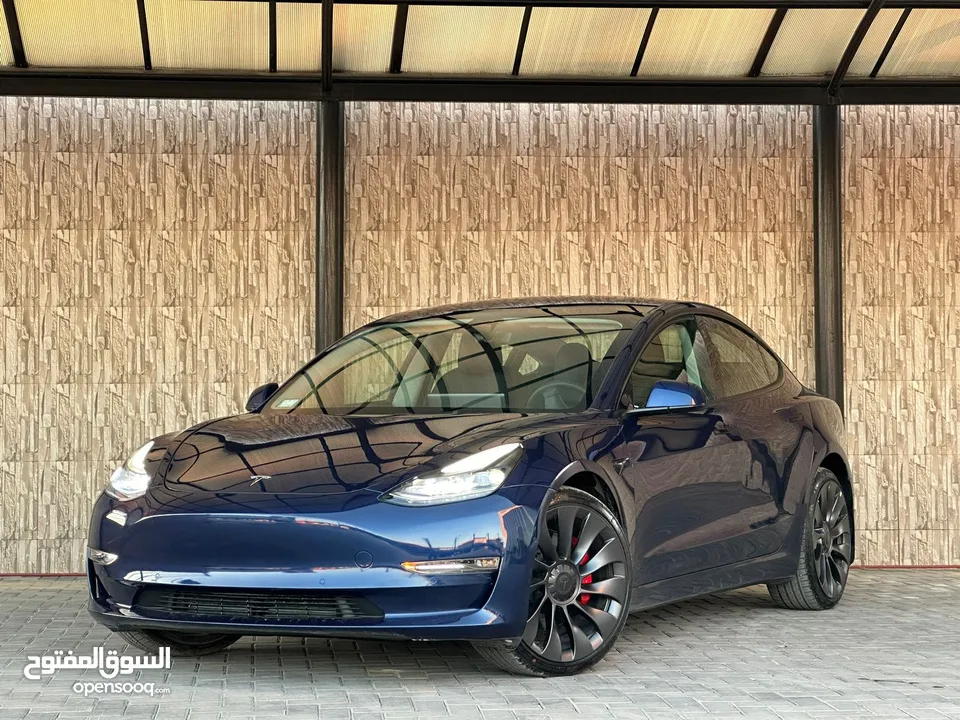 TESLA MODEL 3 2022 Performance تيسلا بيرفورمانس دول موتور فحص كامل