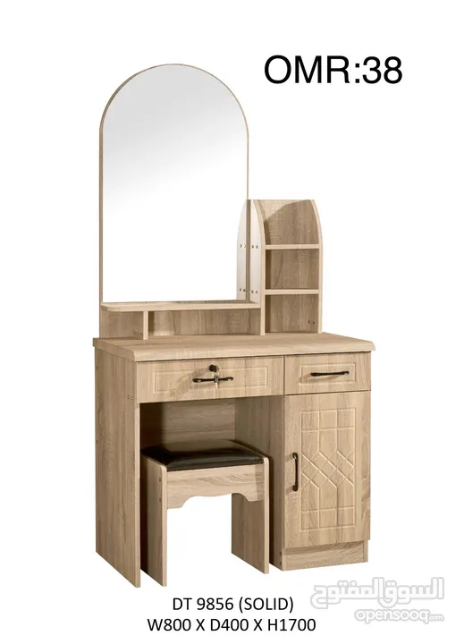 DRESSING TABLE ALL DESIGN COLOUR AVAILABLE