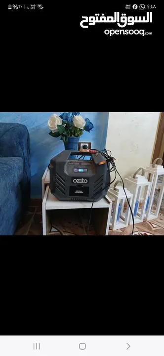 منفاخ اوزيتو بيشتغل على البطاريه وعلى كهربا المنزل