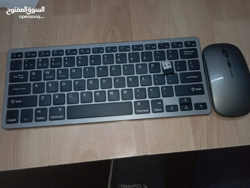 ماوس كيبورد لاسلكي بحاله جديد   0000000000000000000000000000000000000000000000000000000000000000000