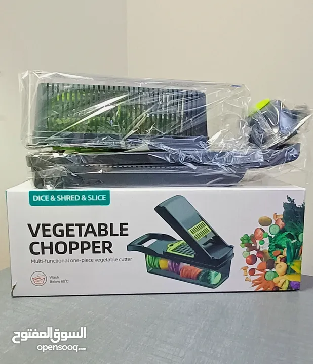 قطاعه خضراوات و شاذه السكاكين vegetable cutter & knife sharpener