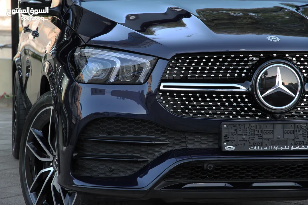 وارد المانيا مرسيدس-بنز  2021GLE350e AMG Night Edition قاطع مسافة :  45.000