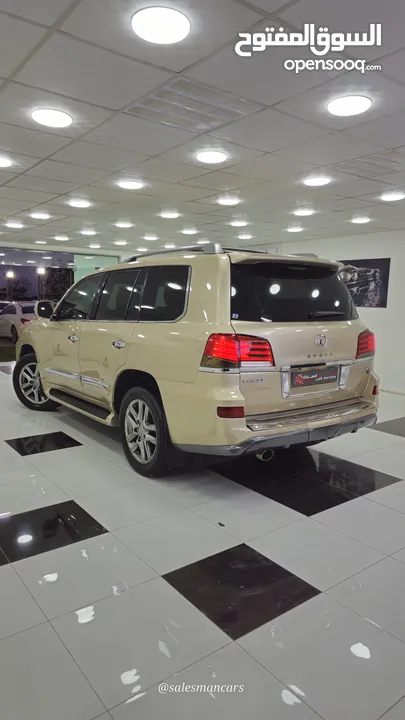 لكزس LX570  خليجي 2014