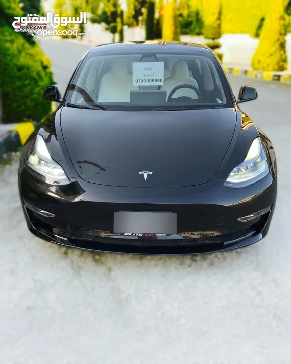تيسلا مودل 3 موديل 2022 Tesla model 3 Dual motor Long Range 2022  ممشى 40 الف كم
