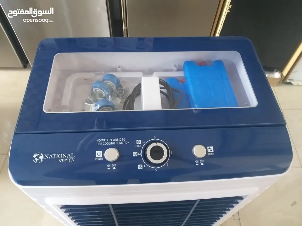 مكيف صحراوي نوع ناشونال انيرجي حجم 40 لتر ماء بقوه 280 واط