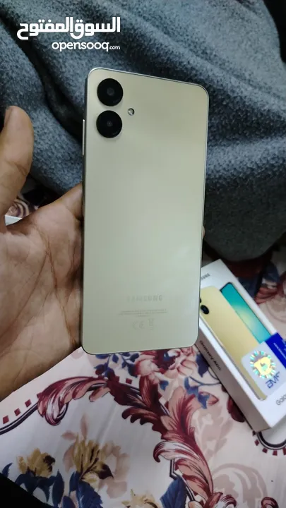 سامسونج A06 لون ذهبي نسخة 6+6 رام  للبيع فقط